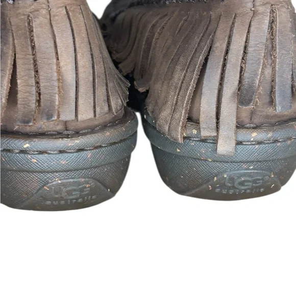 UGG Shoreline 5752 Women Size 7 Brown Leather
Sheepskin Winter Boots - Picture 7 of 11